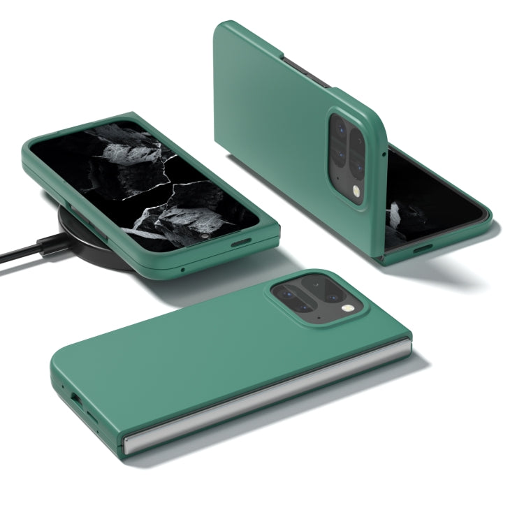 For Google Pixel 9 Pro Fold Skin Feel PC Phone Case(Deep Green) - Google Cases by buy2fix | Online Shopping UK | buy2fix