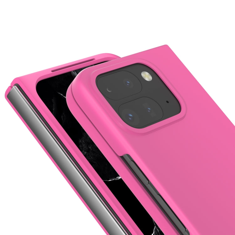 For Google Pixel 9 Pro Fold Skin Feel PC Phone Case(Rose Red) - Google Cases by buy2fix | Online Shopping UK | buy2fix