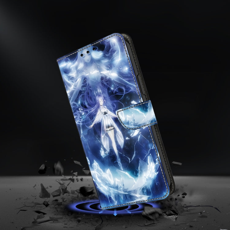 For Google Pixel 9 Pro XL Crystal Painted Leather Phone case(Magic Fairy) - Google Cases by buy2fix | Online Shopping UK | buy2fix