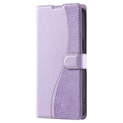 For iPhone 16 Voltage Ultra-thin Dot Leather Phone Case(Purple) - iPhone 16 Cases by buy2fix | Online Shopping UK | buy2fix