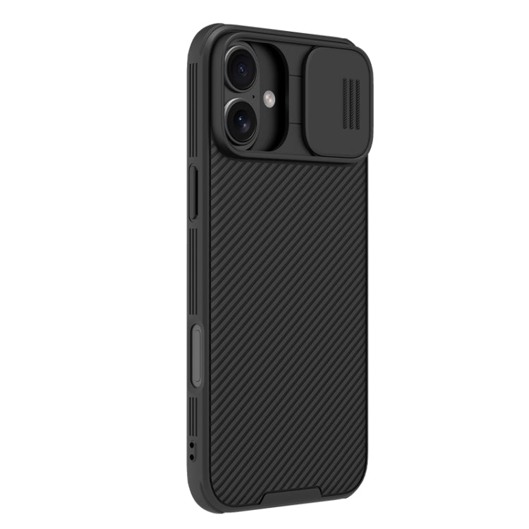 For iPhone 16 Plus NILLKIN CamShield Pro Magnetic PC Phone Case(Black) - iPhone 16 Plus Cases by NILLKIN | Online Shopping UK | buy2fix