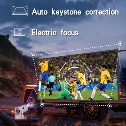 Y7S 720P Android 11 OS Portable Home WiFi Projector with Speaker, CPU:RK3326(US Plug) - Mini Projector by buy2fix | Online Shopping UK | buy2fix