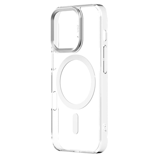 For iPhone 16 Pro Max ZGA Magsafe Clear PC Tempered Glass Phone Case(Transparent) - iPhone 16 Pro Max Cases by ZGA | Online Shopping UK | buy2fix