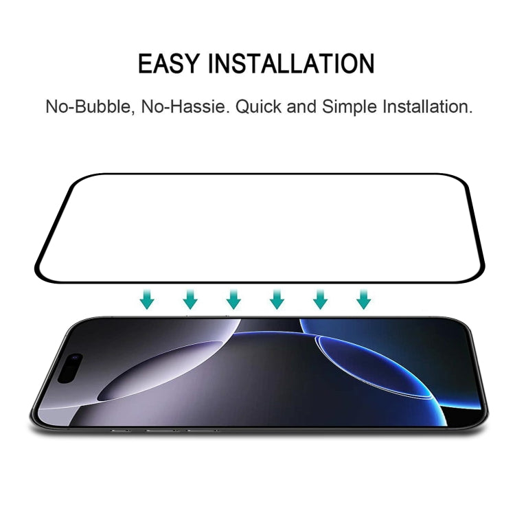 For iPhone 16 Pro Max 25pcs Full Glue Screen Tempered Glass Film - iPhone 16 Pro Max Tempered Glass by buy2fix | Online Shopping UK | buy2fix