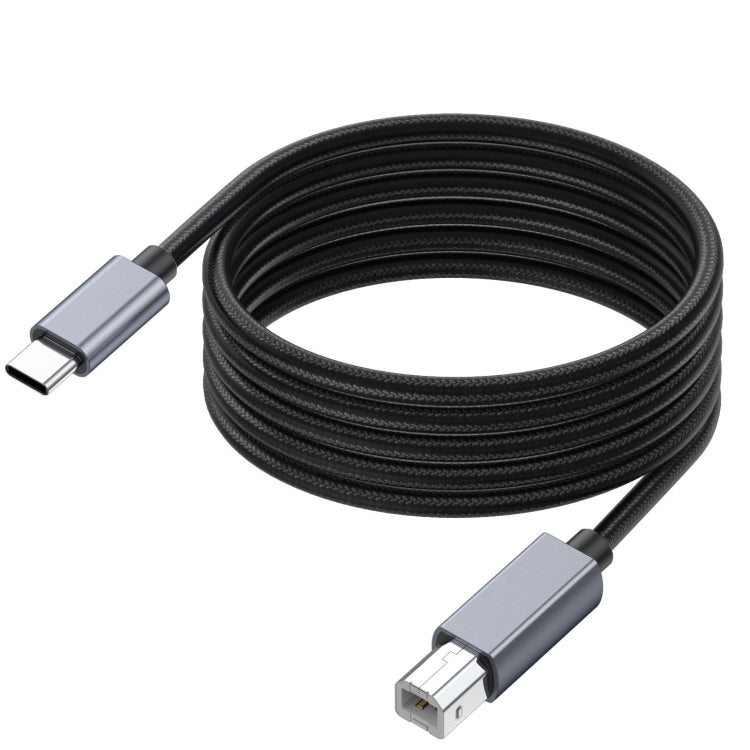 USB-C / Type-C to USB-B BM Printer MIDI Keyboard Adapter Cable, Length:3m - Cable & Adapters by buy2fix | Online Shopping UK | buy2fix