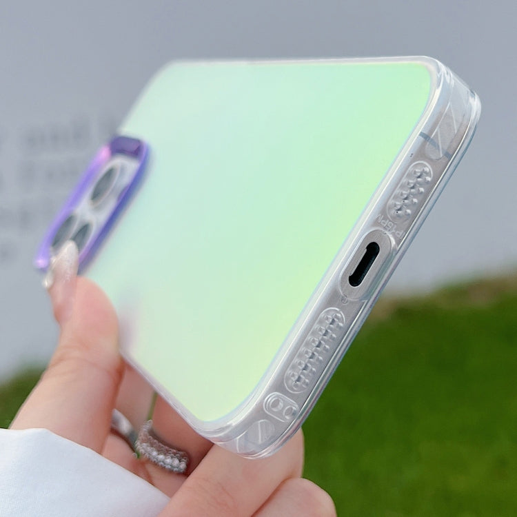 For iPhone 16 Pro Color Plating Discoloration PC Phone Case(Silver) - iPhone 16 Pro Cases by buy2fix | Online Shopping UK | buy2fix