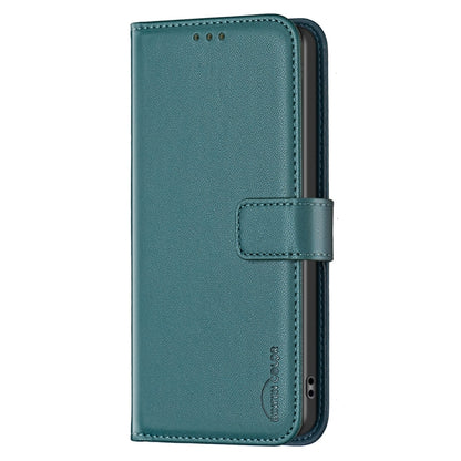 For Samsung Galaxy S25 Ultra 5G Magnetic Buckle Leather Phone Case(Green) - Galaxy S25 Ultra 5G Cases by buy2fix | Online Shopping UK | buy2fix