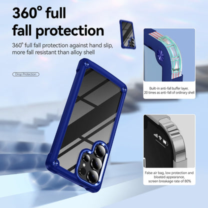 For Samsung Galaxy S25 Ultra 5G TPU + PC Lens Protection Phone Case(Blue) - Galaxy S25 Ultra 5G Cases by buy2fix | Online Shopping UK | buy2fix