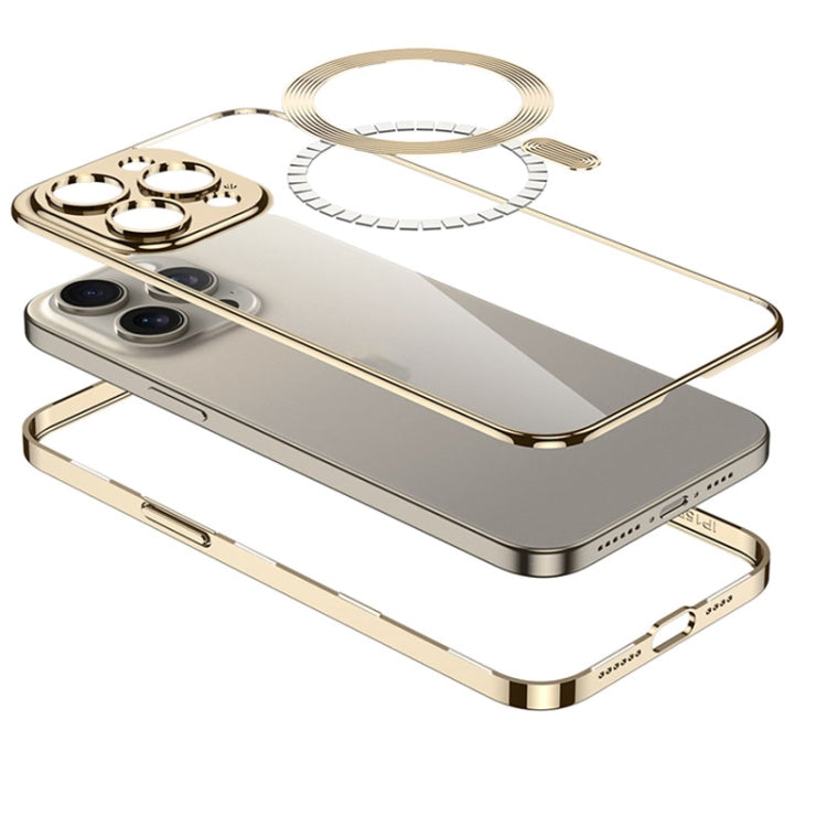 For iPhone 16 Pro Max GKK Phantom MagSafe Phone Case(Gold) - iPhone 16 Pro Max Cases by GKK | Online Shopping UK | buy2fix