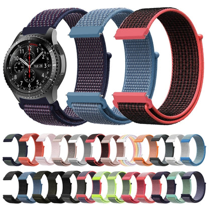 For Samsung Galaxy Watch 42mm Nylon Braided Watch Band(Seashell) - Watch Bands by buy2fix | Online Shopping UK | buy2fix