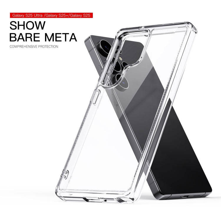 For Samsung Galaxy S25 Ultra 5G Crystal Clear TPU Hybrid PC Phone Case(Transparent) - Galaxy S25 Ultra 5G Cases by buy2fix | Online Shopping UK | buy2fix