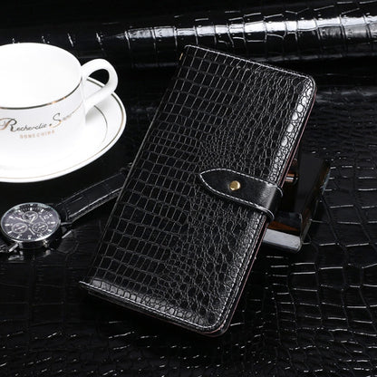 For Blackview BV6900 idewei Crocodile Texture Horizontal Flip Leather Case with Holder & Card Slots & Wallet(Black) - More Brand by idewei | Online Shopping UK | buy2fix