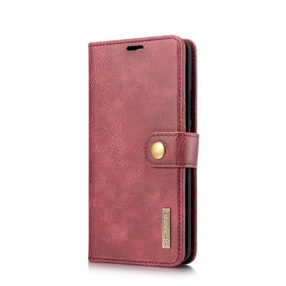 DG.MING Crazy Horse Texture Flip Detachable Magnetic Leather Case for Huawei Mate 20 Pro, with Holder & Card Slots & Wallet (Red) - Huawei Cases by DG.MING | Online Shopping UK | buy2fix