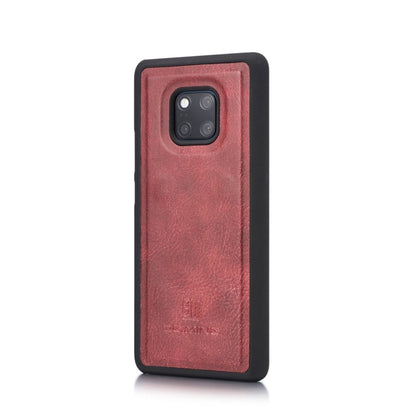 DG.MING Crazy Horse Texture Flip Detachable Magnetic Leather Case for Huawei Mate 20 Pro, with Holder & Card Slots & Wallet (Red) - Huawei Cases by DG.MING | Online Shopping UK | buy2fix