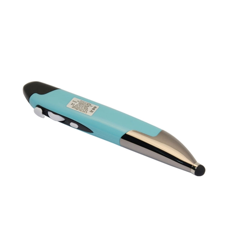 2.4GHz Innovative Pen-style Handheld Wireless Smart Mouse for PC Laptop(Blue) - Wireless Mice by buy2fix | Online Shopping UK | buy2fix