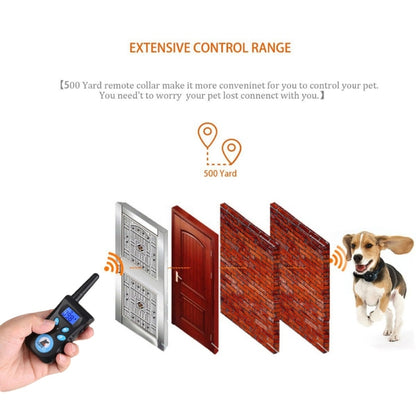 Automatic Anti Barking Collar Pet Training Control System + Electric Shock PU Leather Collar for Dogs - Training Aids by buy2fix | Online Shopping UK | buy2fix