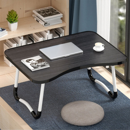 W-shaped Non-slip Legs Adjustable Folding Portable Laptop Desk without Card Slot(Black) - Laptop Stand by buy2fix | Online Shopping UK | buy2fix