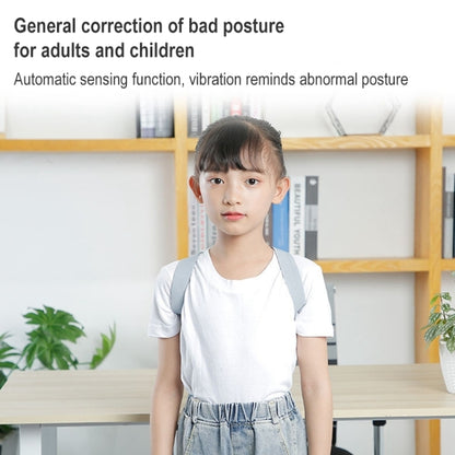 Smart Posture Corrector Adult Child Intelligent Posture Reminder Posture Trainer(Black) - Corrector by buy2fix | Online Shopping UK | buy2fix