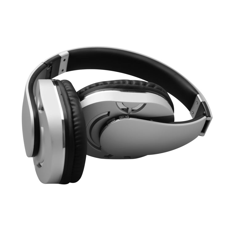 BTH-878 Foldable Wireless Bluetooth V4.1 Headset Stereo Sound Earphones (Silver) - Headset & Headphone by buy2fix | Online Shopping UK | buy2fix