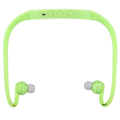 506 Life Waterproof Sweatproof Stereo Wireless Sports Earbud Earphone In-ear Headphone Headset with Micro SD Card Slot, For Smart Phones & iPad & Laptop & Notebook & MP3 or Other Audio Devices, Maximum SD Card Storage: 8GB(Green) - Sport Earphone by buy2fix | Online Shopping UK | buy2fix