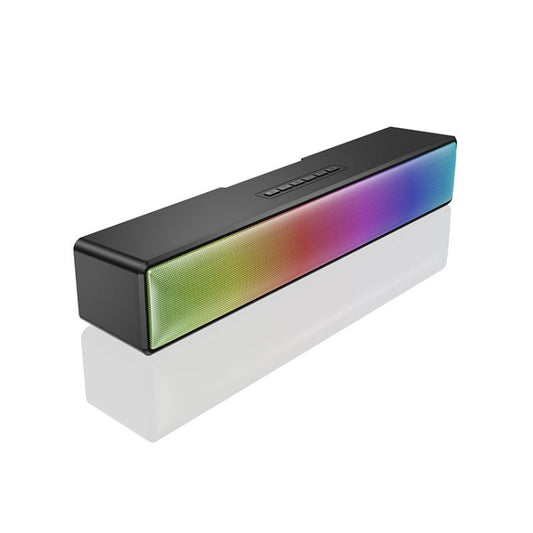 Multifunctional RGB Colorful Light Computer Bluetooth Speaker - Desktop Speaker by buy2fix | Online Shopping UK | buy2fix