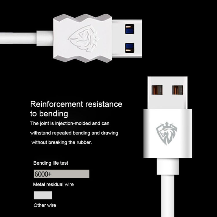 Lenyes LC701 2m 2.0A Output USB to 8 Pin PVC Data Sync Fast Charging Cable - Normal Style Cable by buy2fix | Online Shopping UK | buy2fix