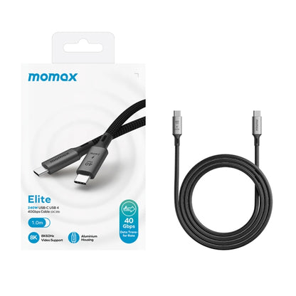 MOMAX DC39 1m USB4.0 USB-C / Type-C to USB-C / Type-C 240W Braided Data Sync Charge Cable - USB-C & Type-C Cable by MOMAX | Online Shopping UK | buy2fix