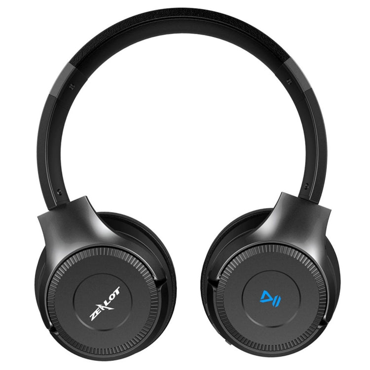 ZEALOT B26T Stereo Wired Wireless Bluetooth 4.0 Subwoofer Headset with 3.5mm Universal Audio Cable Jack & HD Microphone, For Mobile Phones & Tablets & Laptops, Support 32GB TF Card Maximum(Black) - Headset & Headphone by ZEALOT | Online Shopping UK | buy2fix