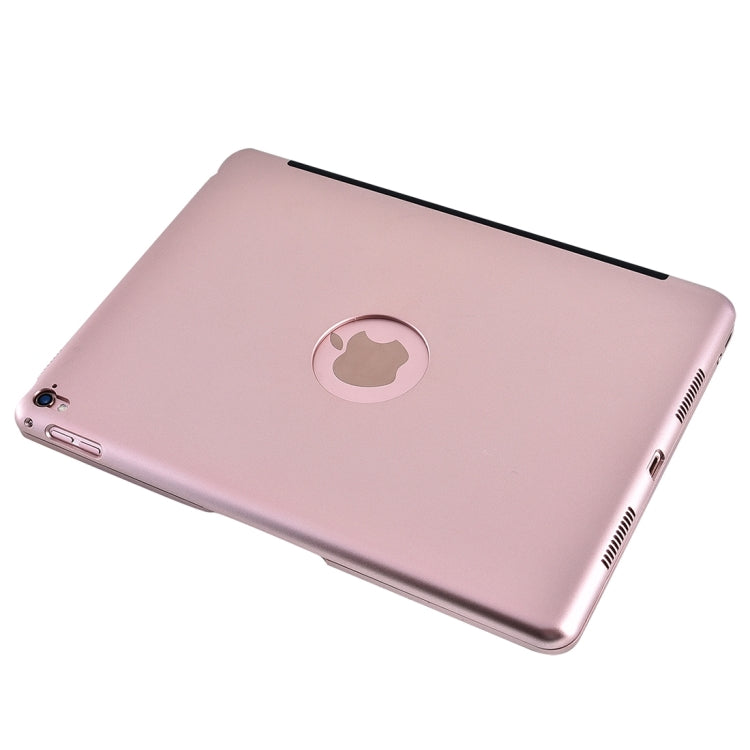 For iPad Pro 9.7 inch / iPAD Air 2 Horizontal Flip Tablet Case + Bluetooth Keyboard(Rose Gold) - For iPad Pro by buy2fix | Online Shopping UK | buy2fix