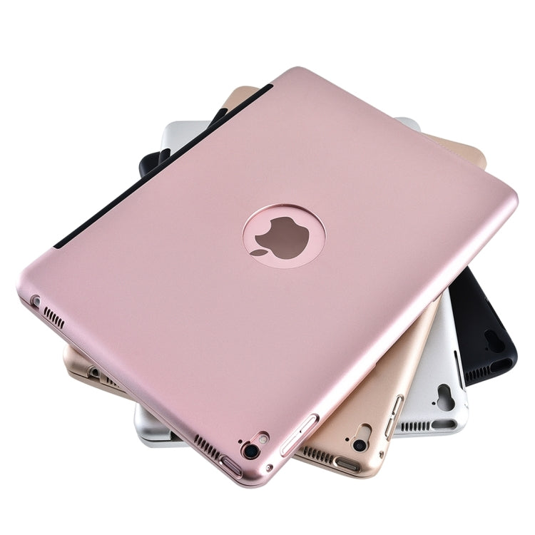 For iPad Pro 9.7 inch / iPAD Air 2 Horizontal Flip Tablet Case + Bluetooth Keyboard(Rose Gold) - For iPad Pro by buy2fix | Online Shopping UK | buy2fix