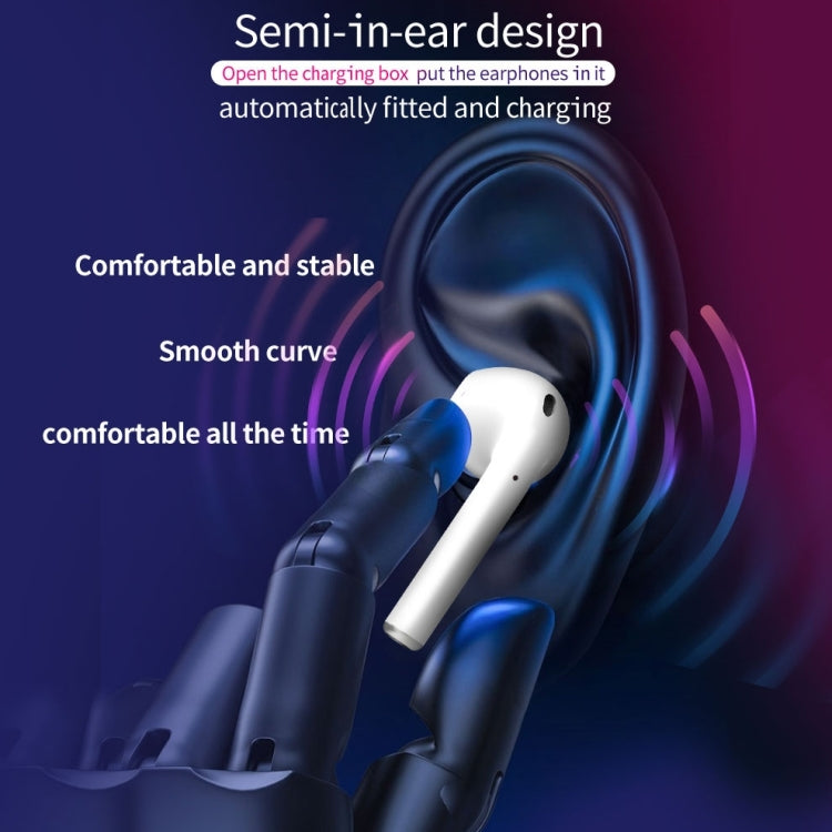 ZEALOT H20 TWS Bluetooth 5.0 Touch Wireless Bluetooth Earphone with Magnetic Charging Box, Support Stereo Call & Display Power in Real Time (Blue) - TWS Earphone by ZEALOT | Online Shopping UK | buy2fix