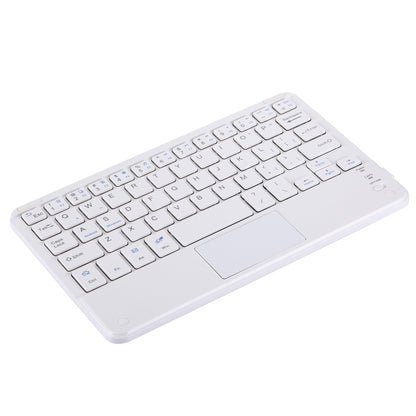 Bluetooth Wireless Keyboard with Touch Panel, Compatible with All Android & Windows 9 inch Tablets with Bluetooth Functions(White) - Universal Keyboard by buy2fix | Online Shopping UK | buy2fix