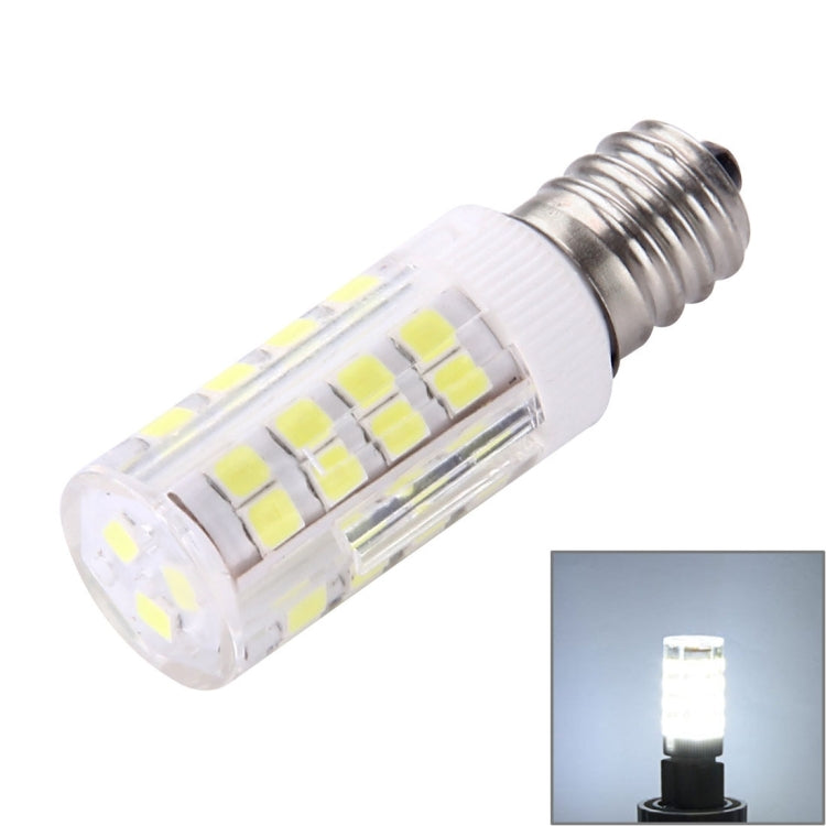 E12 5W 330LM Corn Light Bulb, 51 LED SMD 2835, AC110V-220V(White Light) - LED Blubs & Tubes by buy2fix | Online Shopping UK | buy2fix