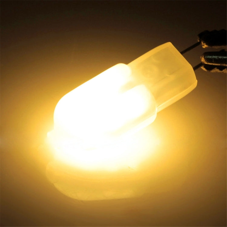 G4 2W 180LM Transparent Cover Corn Light Bulb, 12 LED SMD 2835, AC 220-240V(Warm White) - LED Blubs & Tubes by buy2fix | Online Shopping UK | buy2fix