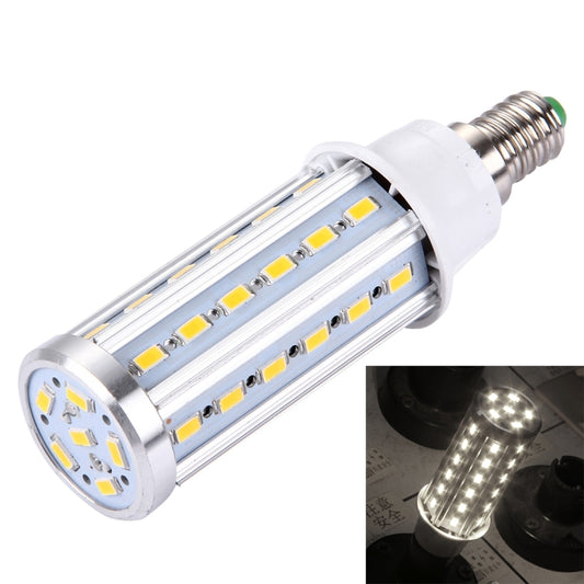 10W Aluminum Corn Light Bulb, E14 880LM 42 LED SMD 5730, AC 85-265V(White Light) - LED Blubs & Tubes by buy2fix | Online Shopping UK | buy2fix