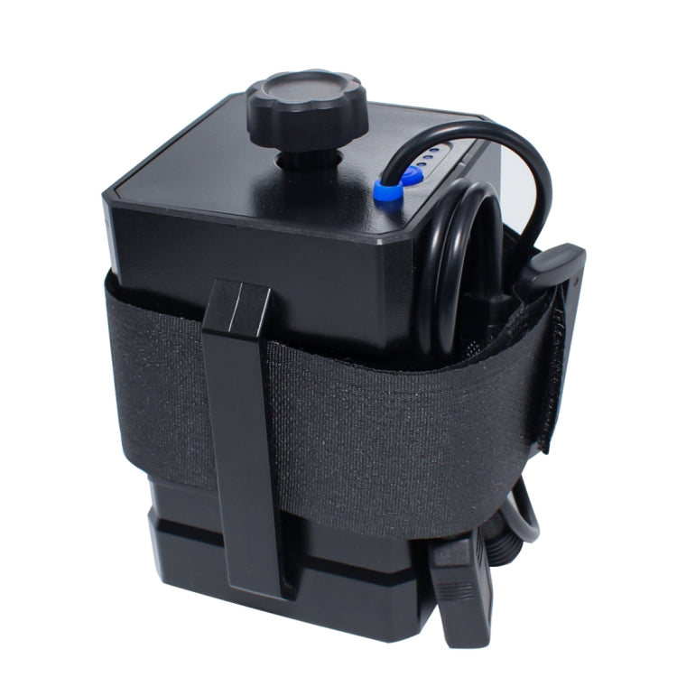 3 Sections 18650/26650 IPX7 Waterproof Battery Box with 16.8v Round Head & 5v USB Connector Output Voltage Does Not Include Battery(Black) - Power Bank Box by buy2fix | Online Shopping UK | buy2fix