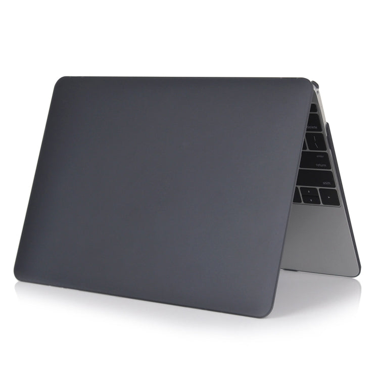 For MacBook Air 13.3 inch A1932 2018 & A2179 2020 & A2337 Laptop Matte Style Protective Case(Black) - MacBook Air Cases by buy2fix | Online Shopping UK | buy2fix