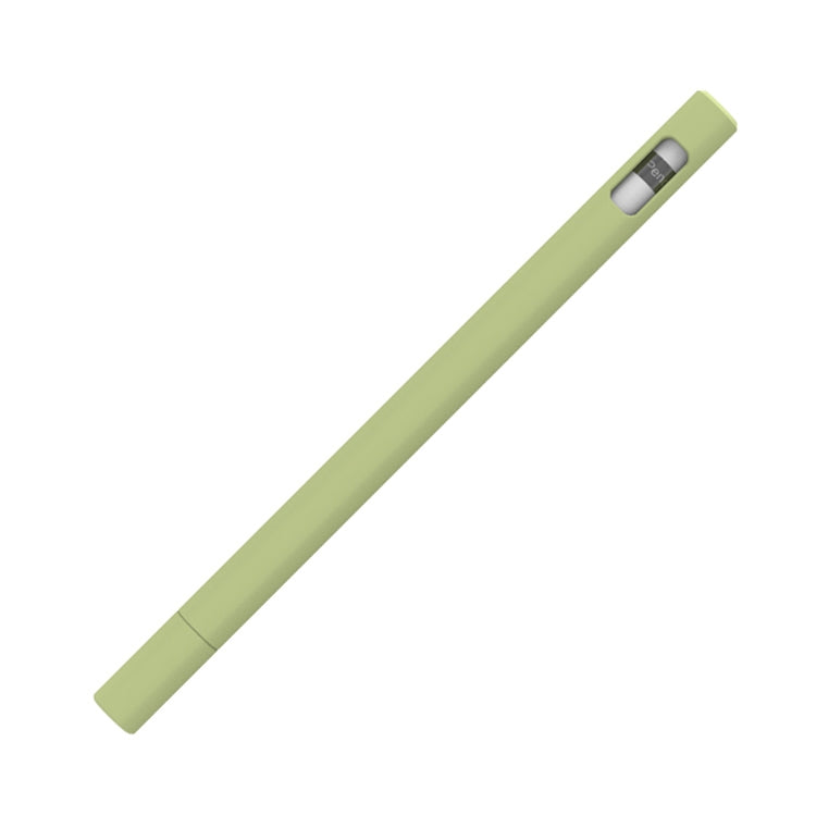 LOVE MEI For Apple Pencil 1 Triangle Shape Stylus Pen Silicone Protective Case Cover (Green) - Pencil Accessories by LOVE MEI | Online Shopping UK | buy2fix