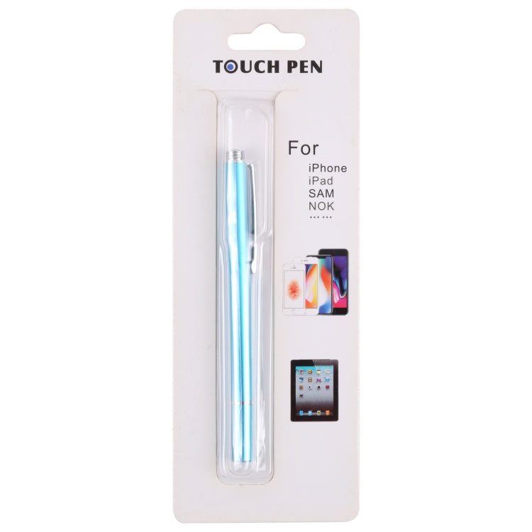 Universal Silicone Disc Nib Capacitive Stylus Pen (Sky Blue) - Stylus Pen by buy2fix | Online Shopping UK | buy2fix