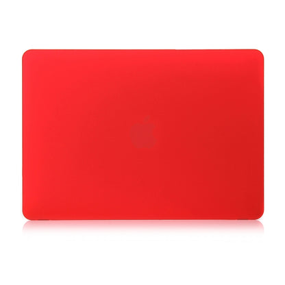 ENKAY Hat-Prince 2 in 1 Frosted Hard Shell Plastic Protective Case + US Version Ultra-thin TPU Keyboard Protector Cover for 2016 New MacBook Pro 13.3 inch with Touchbar (A1706)(Red) - MacBook Pro Cases by ENKAY | Online Shopping UK | buy2fix