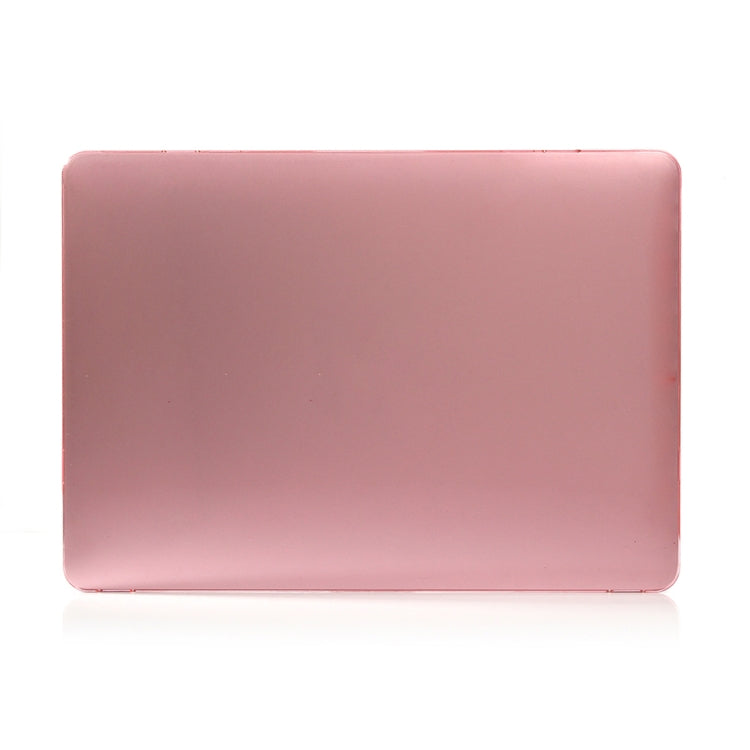 ENKAY Hat-Prince 2 in 1 Crystal Hard Shell Plastic Protective Case + US Version Ultra-thin TPU Keyboard Protector Cover for 2016 New MacBook Pro 13.3 inch with Touchbar (A1706)(Pink) - MacBook Pro Cases by ENKAY | Online Shopping UK | buy2fix