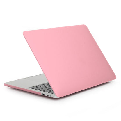 ENKAY Hat-Prince 2 in 1 Frosted Hard Shell Plastic Protective Case + Europe Version Ultra-thin TPU Keyboard Protector Cover for 2016 MacBook Pro 13.3 Inch with Touch Bar (A1706) (Pink) - MacBook Pro Cases by ENKAY | Online Shopping UK | buy2fix