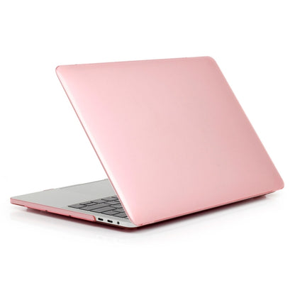 ENKAY Hat-Prince 2 in 1 Crystal Hard Shell Plastic Protective Case + Europe Version Ultra-thin TPU Keyboard Protector Cover for 2016 MacBook Pro 13.3 Inch with Touch Bar (A1706) (Pink) - MacBook Pro Cases by ENKAY | Online Shopping UK | buy2fix