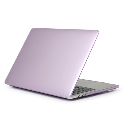 Laptop Crystal Style PC Protective Case for MacBook Pro 13.3 inch A1989 (2018) / A2159 / A2251 / A2289 / A2338(Purple) - MacBook Pro Cases by buy2fix | Online Shopping UK | buy2fix