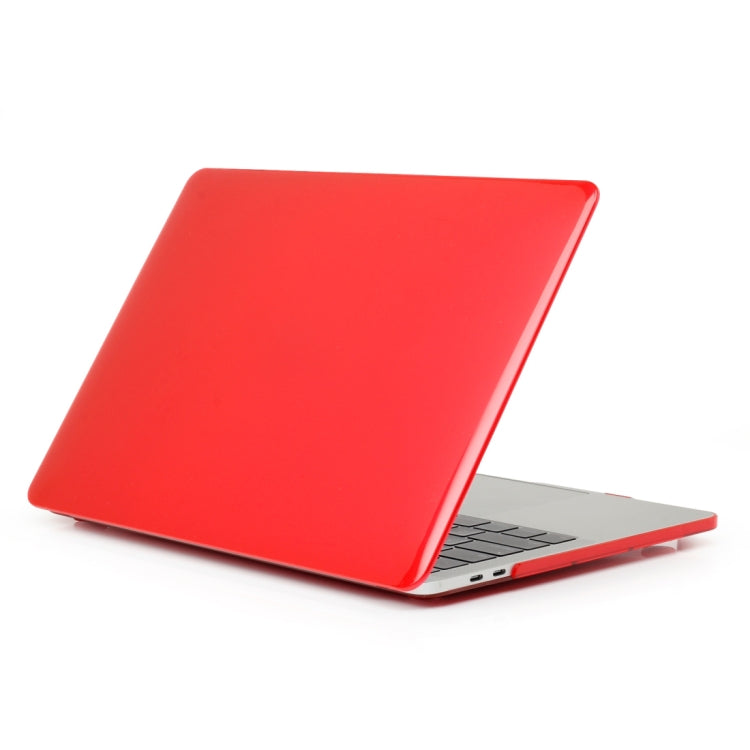 Laptop Crystal Style PC Protective Case for MacBook Pro 13.3 inch A1989 (2018) / A2159 / A2251 / A2289 / A2338(Red) - MacBook Pro Cases by buy2fix | Online Shopping UK | buy2fix