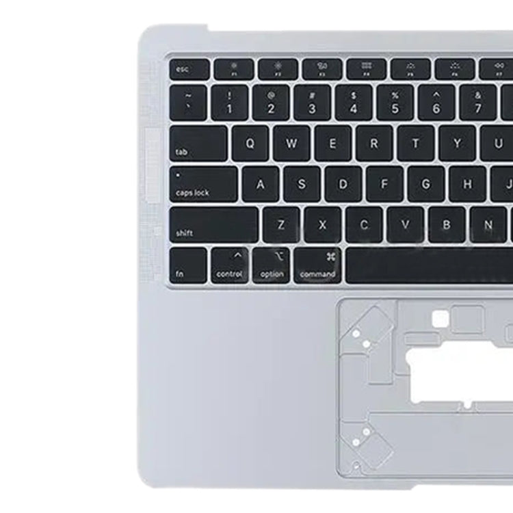 For Macbook Air 13 A2179 2020 C-side Cover + US Edition Key Board (Silver) - Bottom Cover by buy2fix | Online Shopping UK | buy2fix