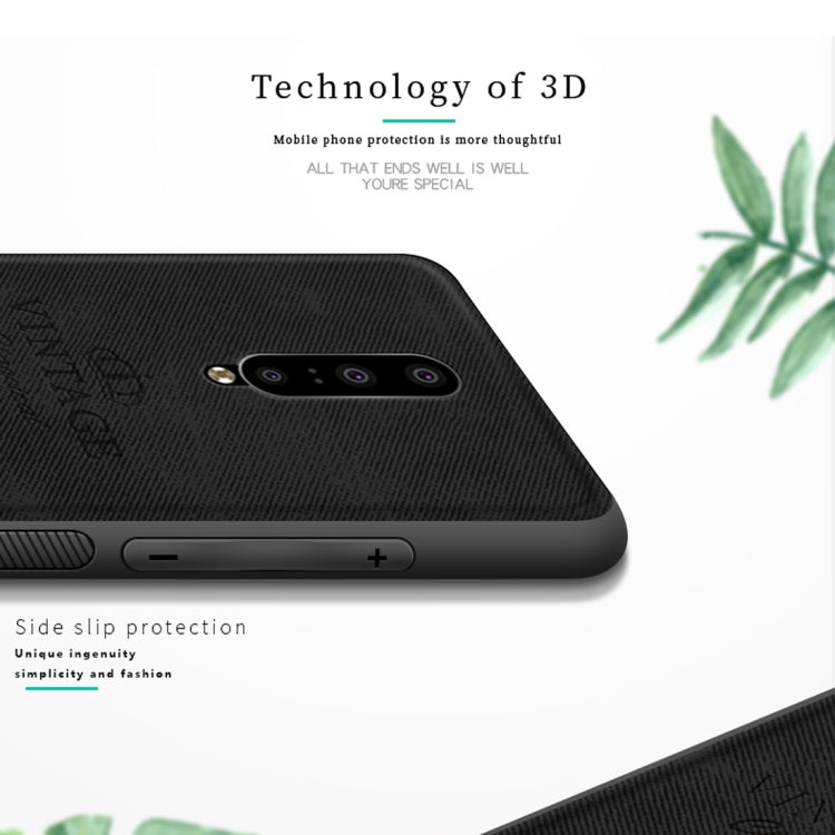 PINWUYO Shockproof Waterproof Full Coverage PC + TPU + Skin Protective Case for OnePlus 7(Black) - OnePlus Cases by PINWUYO | Online Shopping UK | buy2fix