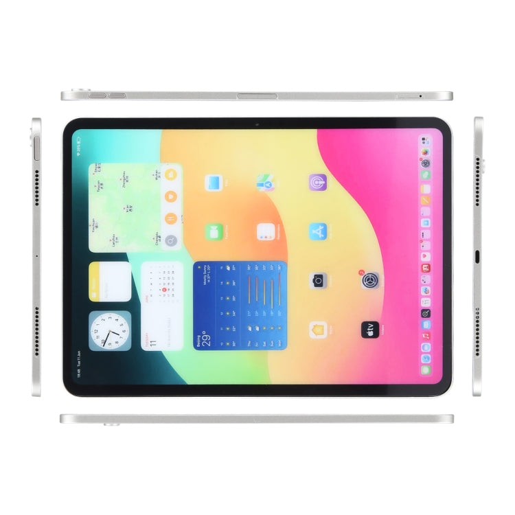 For iPad Air 11 2024 Color Screen Non-Working Fake Dummy Display Model (Silver) - For iPhone & iPad by buy2fix | Online Shopping UK | buy2fix