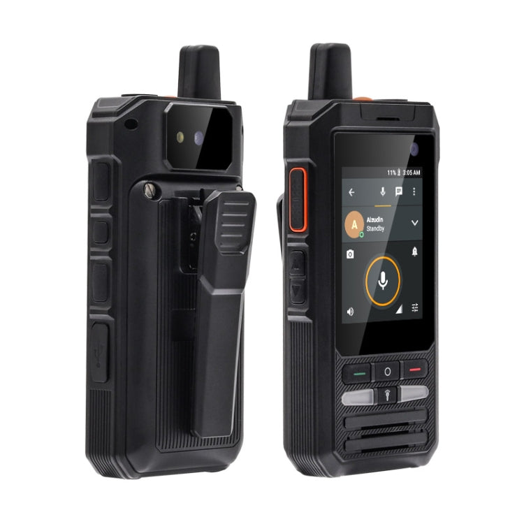 UNIWA F80S Walkie Talkie Rugged Phone, 1GB+8GB, Waterproof Dustproof Shockproof, 5300mAh Battery, 2.4 inch Android 10 Spreadtrum SL8541E Quad Core up to 1.4GHz, Network: 4G, Dual SIM, PoC, SOS (Black) - UNIWA by UNIWA | Online Shopping UK | buy2fix