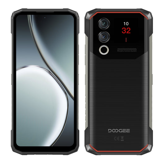 [HK Warehouse] DOOGEE Blade 10 Max, 8GB+256GB, 6.56 inch + 1.54 inch Android 14 Spreadtrum T606 Octa Core, Network: 4G, OTG, NFC (Black) - DOOGEE by DOOGEE | Online Shopping UK | buy2fix